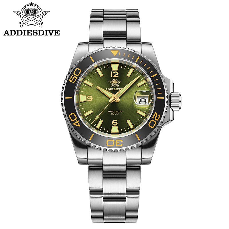 Men'S Accessories And Jewelry - Addiesdive Nieuw Duikcadeauhorloge Heren 8215 Automatisch