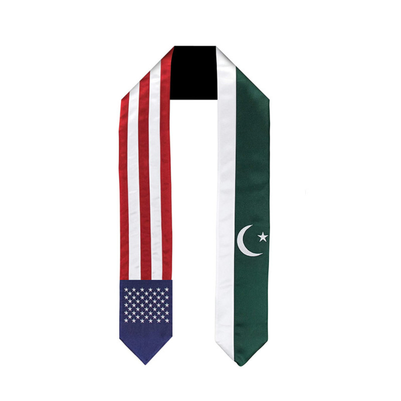 Men Accessories In Pakistan - 180*14cm Amerikaanse Pakistan Nationale Vlag Afstuderen