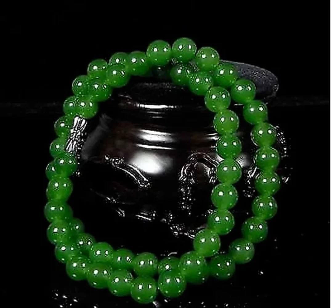 Men'S Accessories And Jewelry - Echte natuurlijke groene kralen ketting Chinese