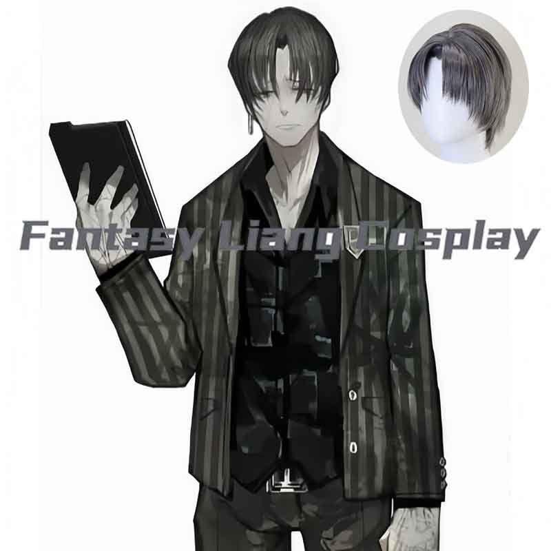 Men Accessories Korea - Anime Limbus Company Virgil Cosplay Pruik