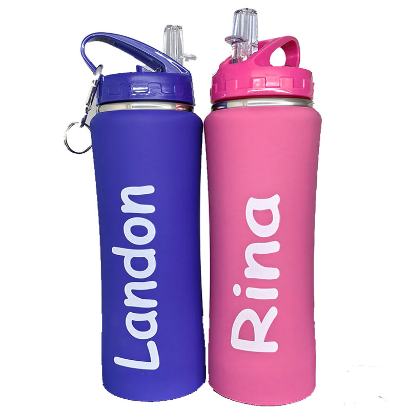 Flask Stainless Steel - Gepersonaliseerde fles met afbeelding, tekst en