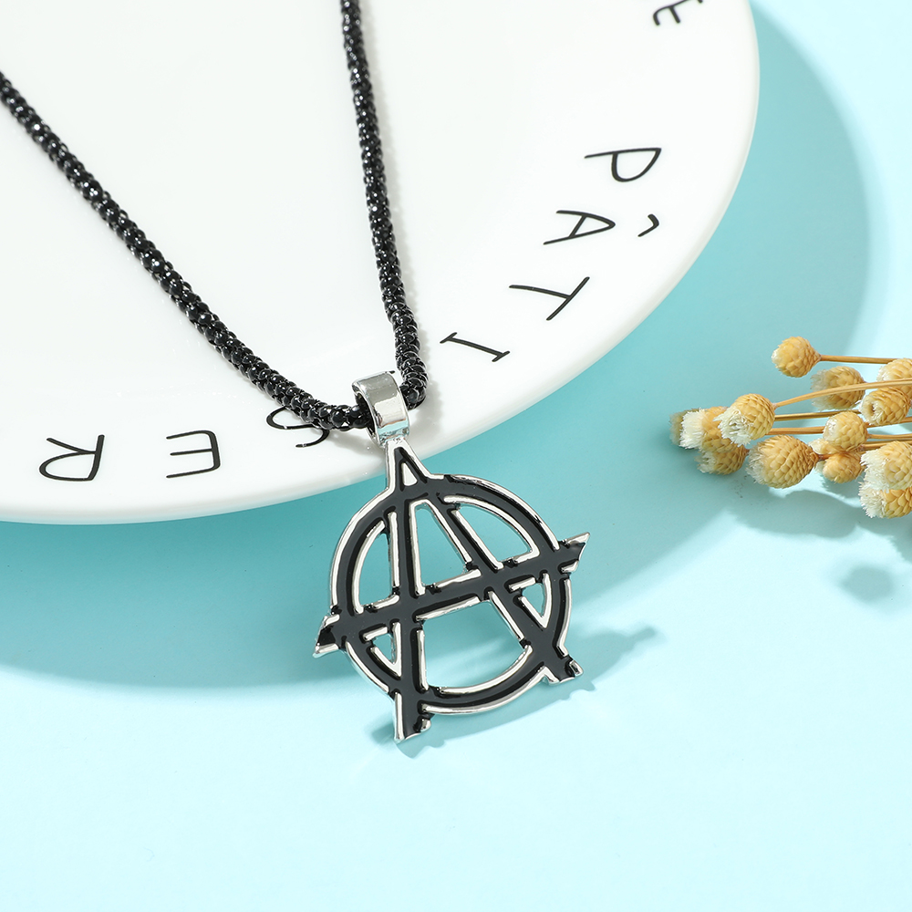 Men Accessories Pendant - Films Avengers symbool letter A logo