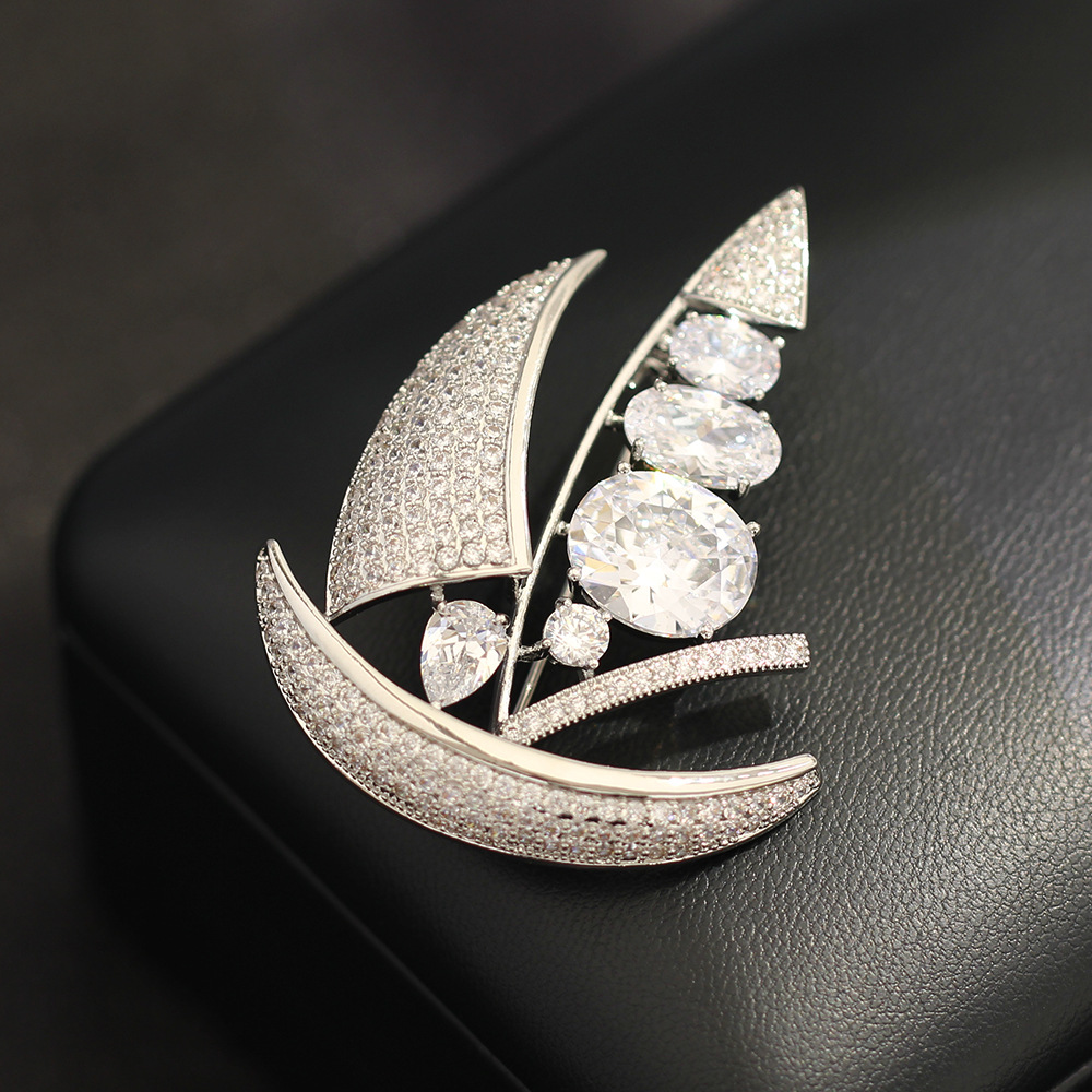 Men'S Accessories High End - Niche Design High-end Micro Ingelegde Zirkoon