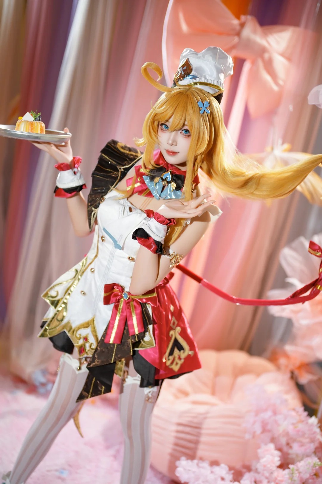 Men Accessories Korea - Escoffier Cosplay Officieel Uniform Pruik Schoenen