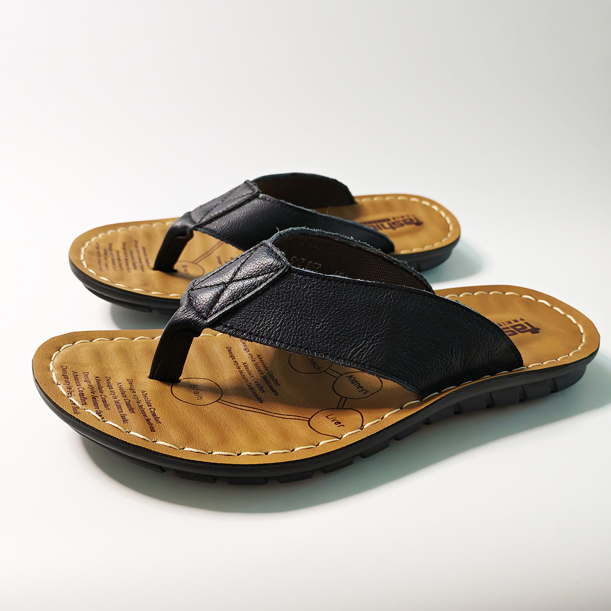 Men'S Accessories Leather - Zomerschoenen Heren Slippers Echt leer Heren