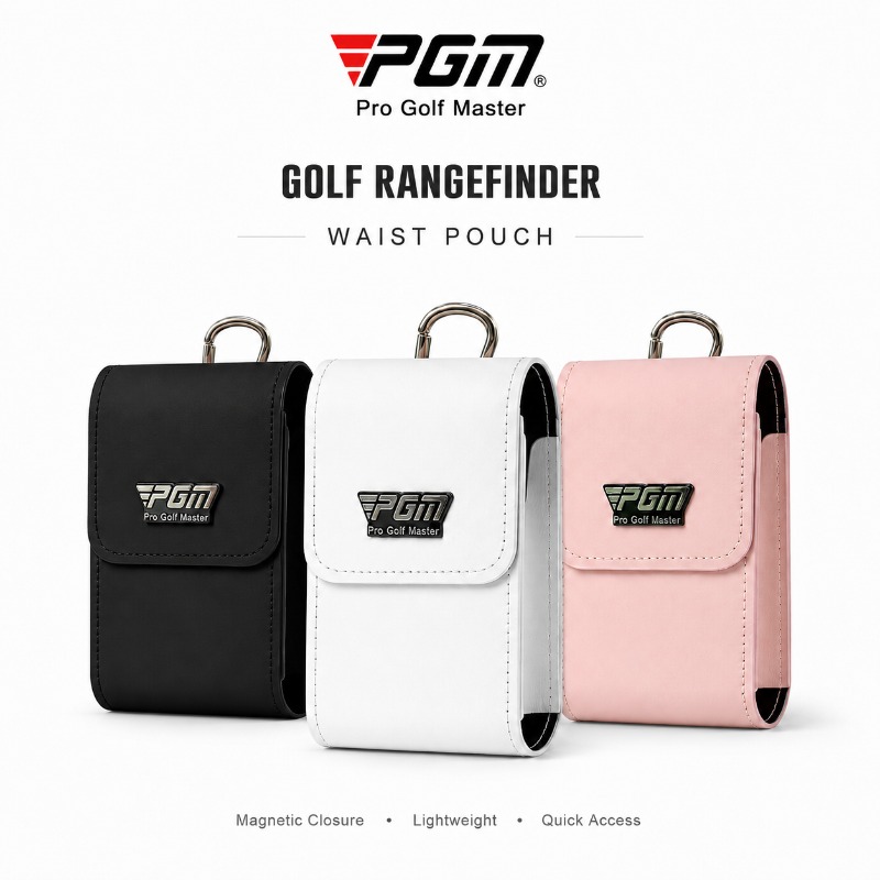 Men'S Accessories Leather - PGM Magnetische Golf Heuptas Afstandsmeter Etui