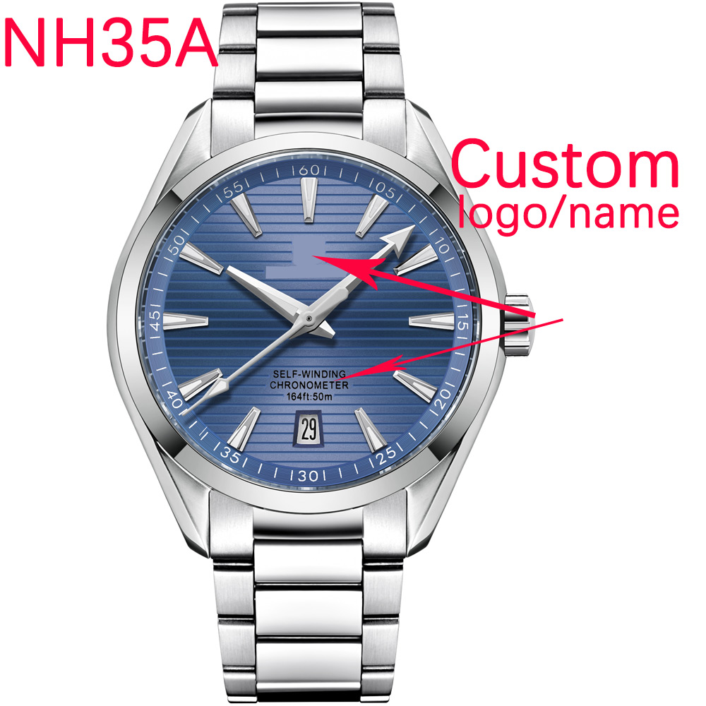 Young Men'S Accessories - Luxe NH35 Movt Custom Logo 41mm