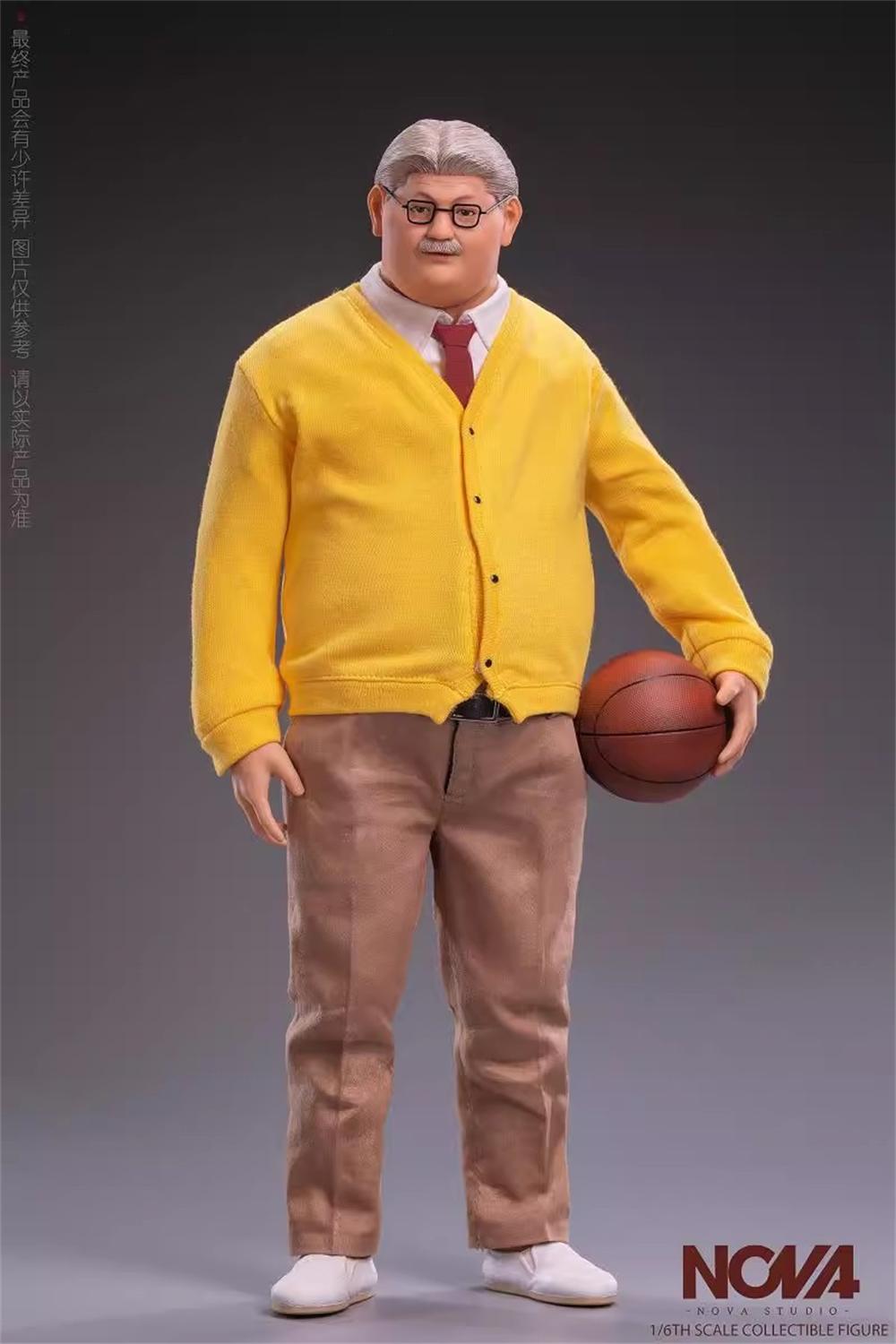 Men'S Accessories Coach - 1/6 NOVA Studio Speelgoed Model Basketbalspeler