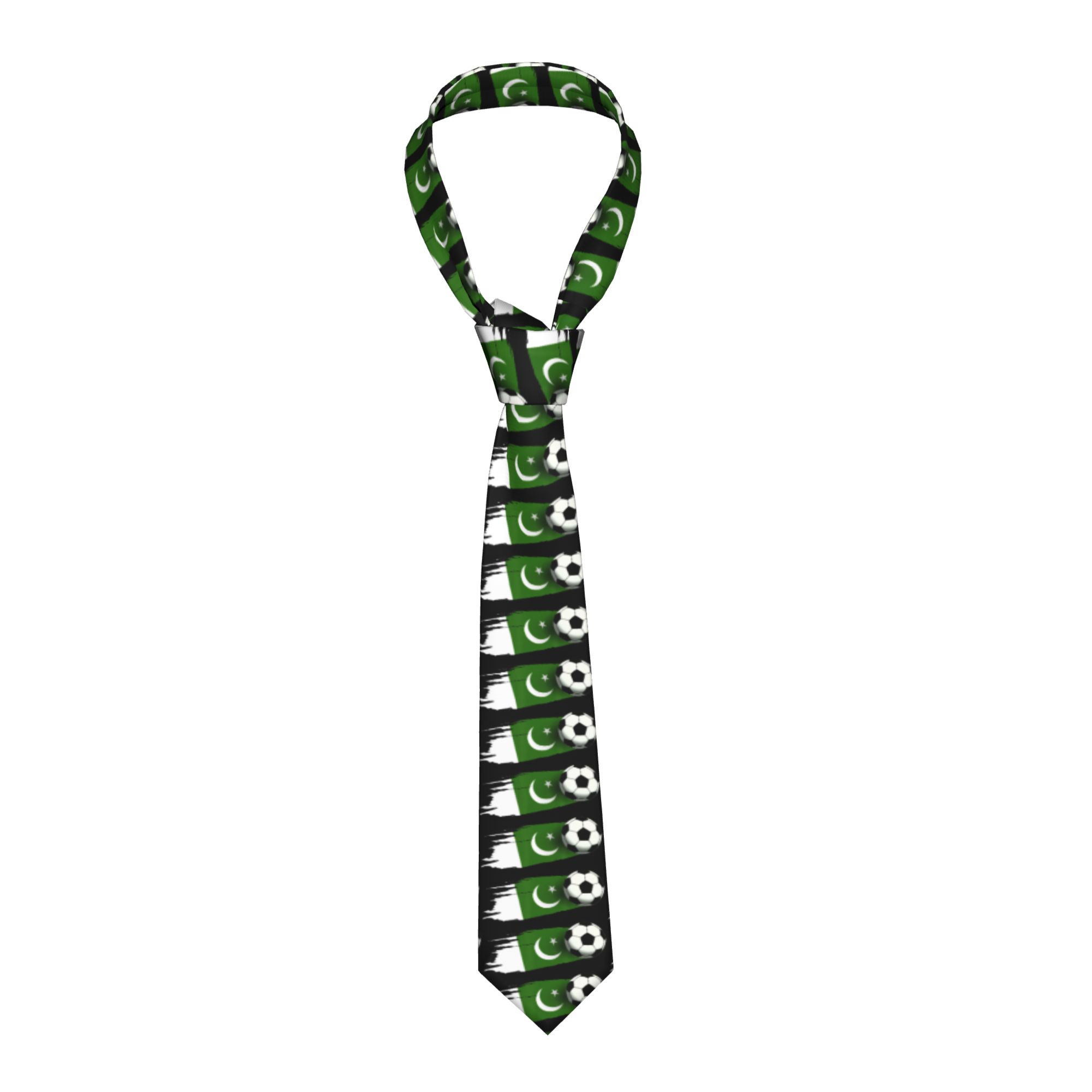 Men Accessories In Pakistan - Herenstropdas Pakistan Vlag Pakistaanse Voetbalvlag Pakistaanse