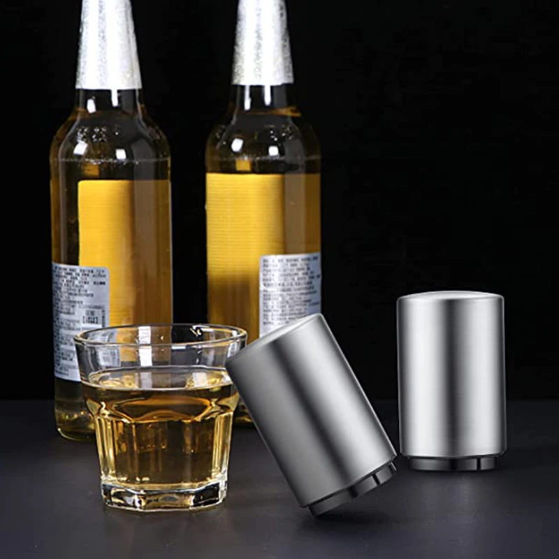 Automatische bierflesopener va - Flask Stainless Steel recensie en prijs