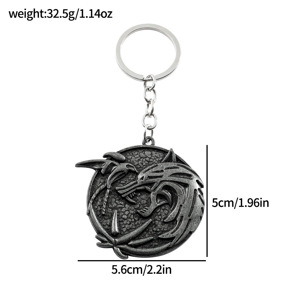 Vintage Wolf Head sleutelhange - Men Accessories Pendant recensie en prijs