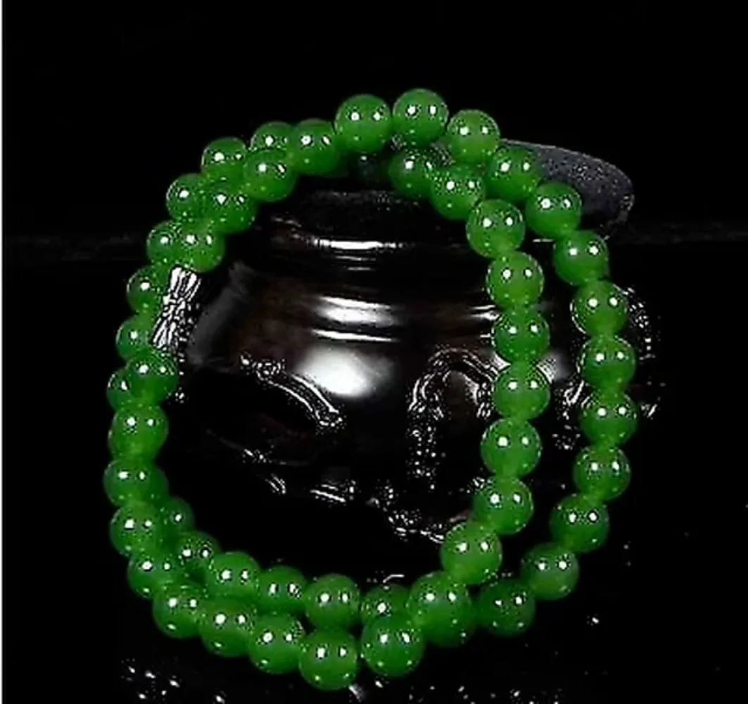 Echte natuurlijke groene krale - Men'S Accessories And Jewelry recensie en prijs