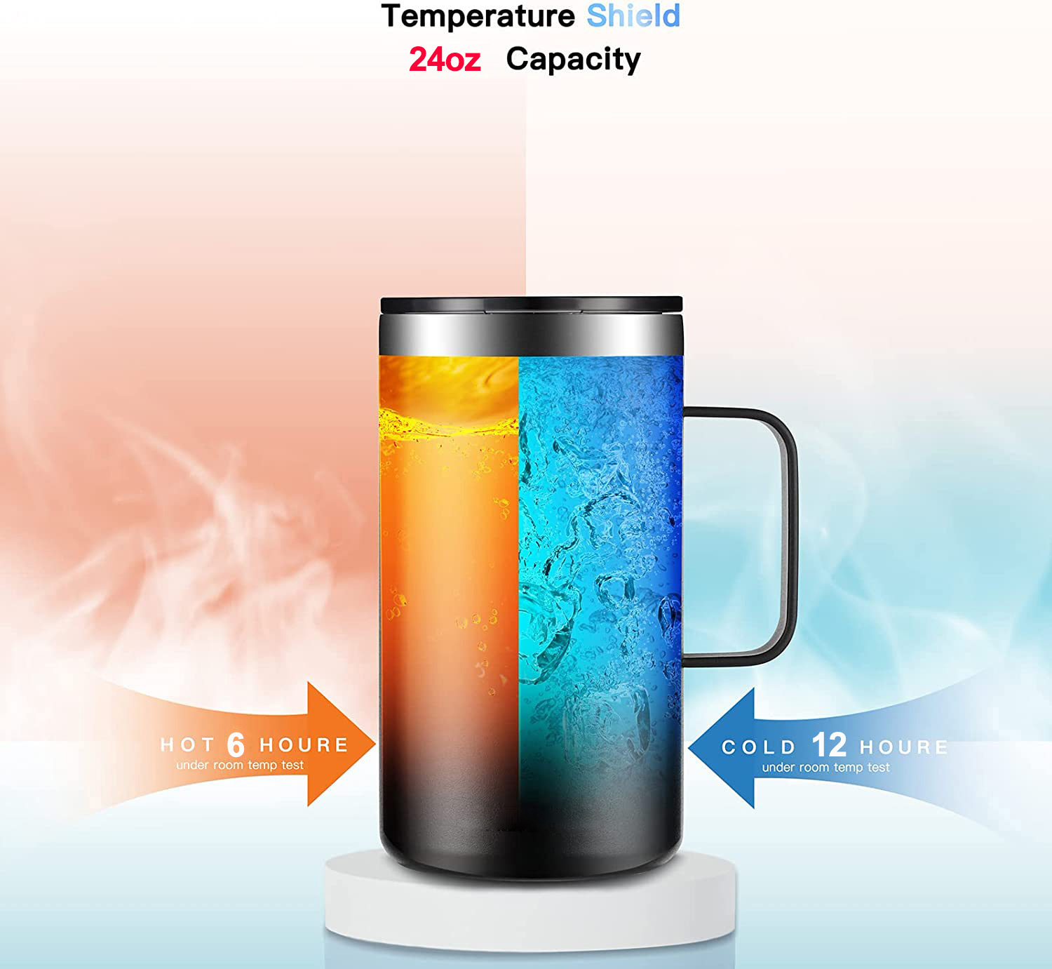 680 ml Rvs Koffiekopje Thermos - Flask Stainless Steel recensie en prijs