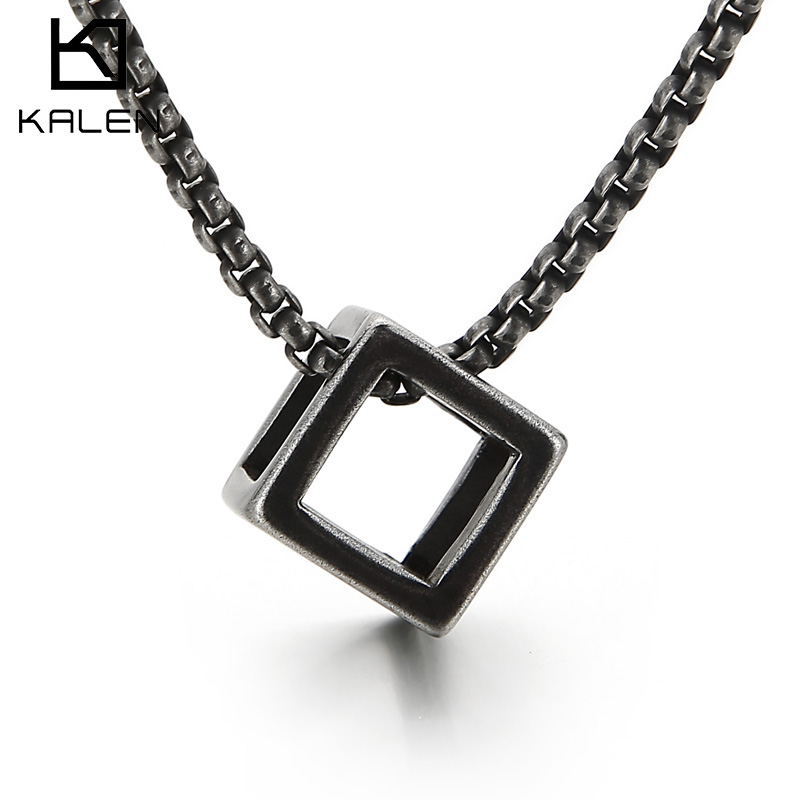 Kalen driedimensionale vierkan - Men Accessories Rule recensie en prijs