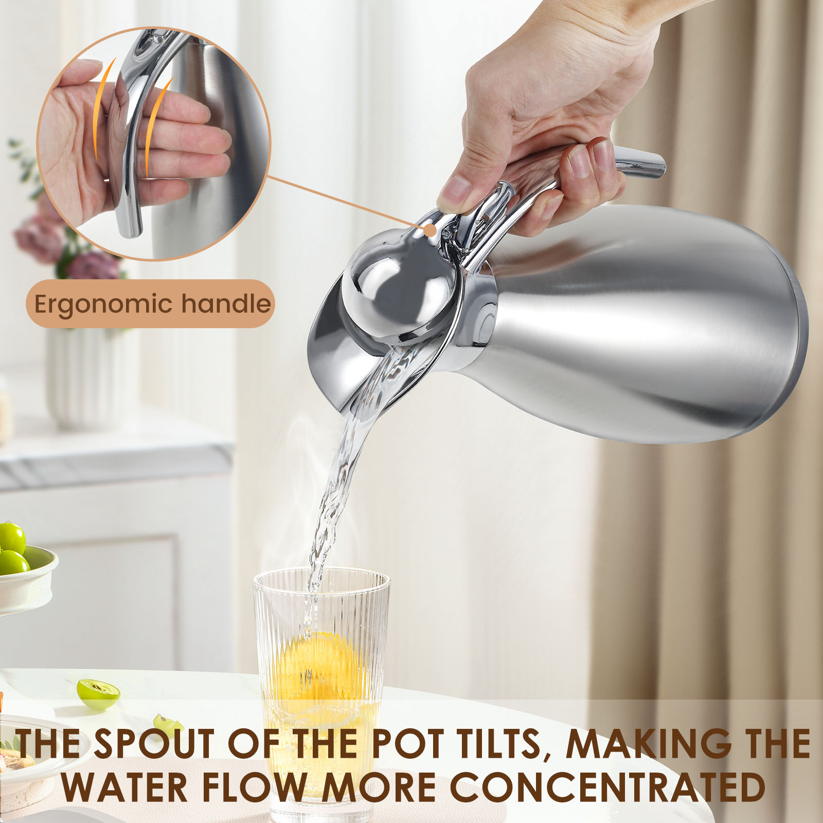 Keuken Thermische Ketel 2000 m - Flask Stainless Steel recensie en prijs