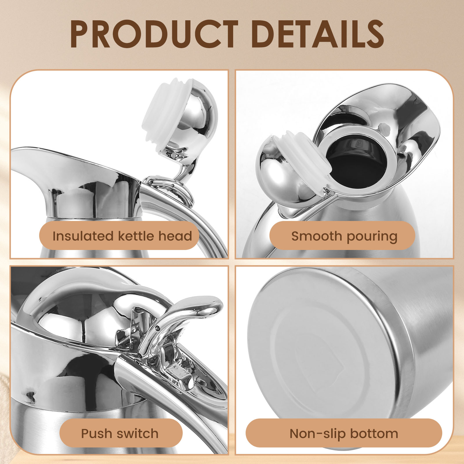 Keuken Thermische Ketel 2000 m - Flask Stainless Steel recensie en prijs