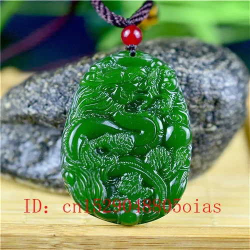 Natuurlijke Groene Chinese Jad - Men Accessories Pendant recensie en prijs
