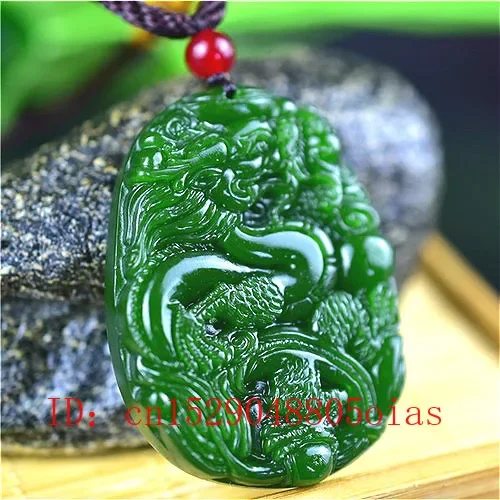 Natuurlijke Groene Chinese Jad - Men Accessories Pendant recensie en prijs