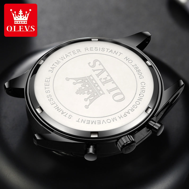 OLEVS 2880 Casual Herenhorloge - Men'S Accessories Leather recensie en prijs