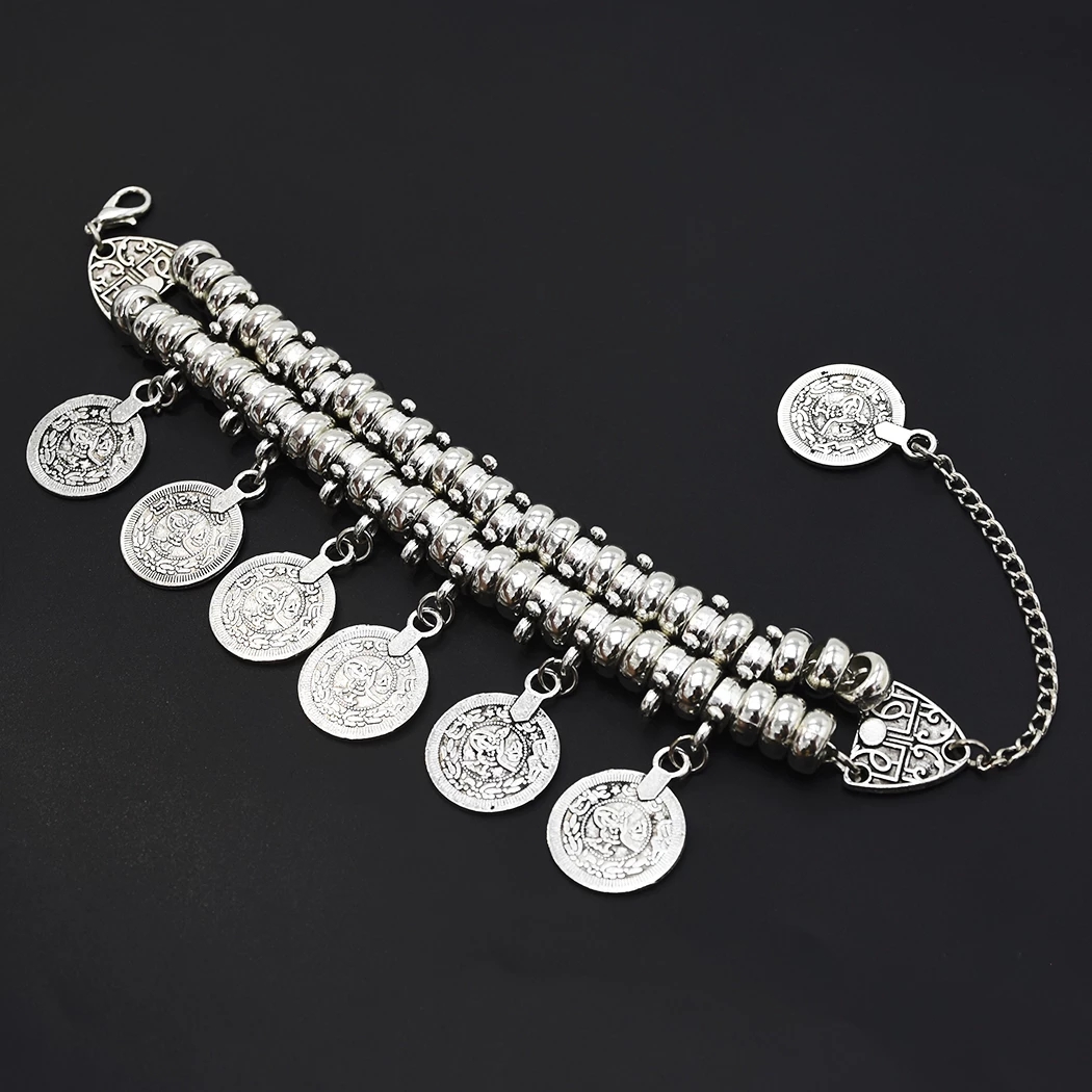 Vintage Coin Tassle Charm Armb - Men Accessories India recensie en prijs