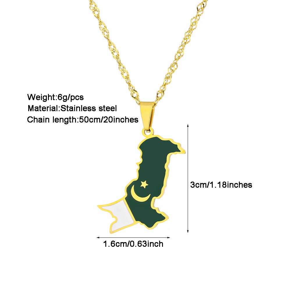 2026 Emaille Pakistan Kaart Ha - Men Accessories In Pakistan recensie en prijs