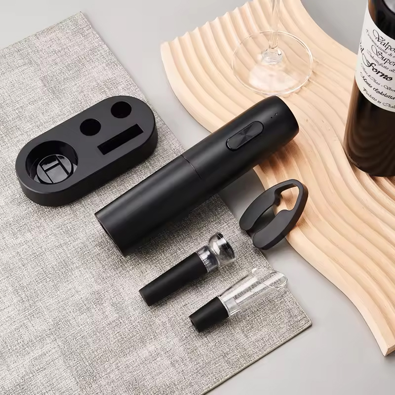 4-in-1 elektrische fleswijnope - Flask Stainless Steel recensie en prijs