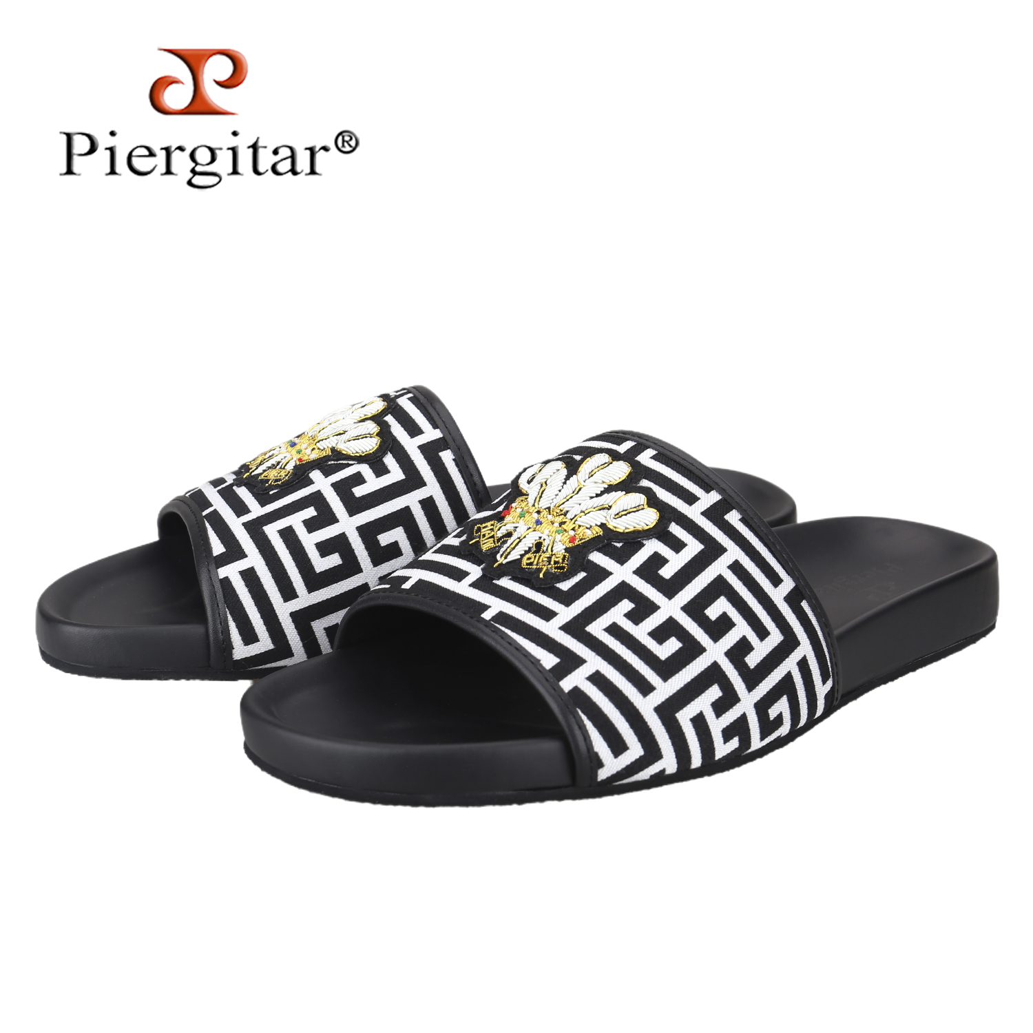 Piergitar zomermodel zwart-wit - Men'S Accessories Leather recensie en prijs
