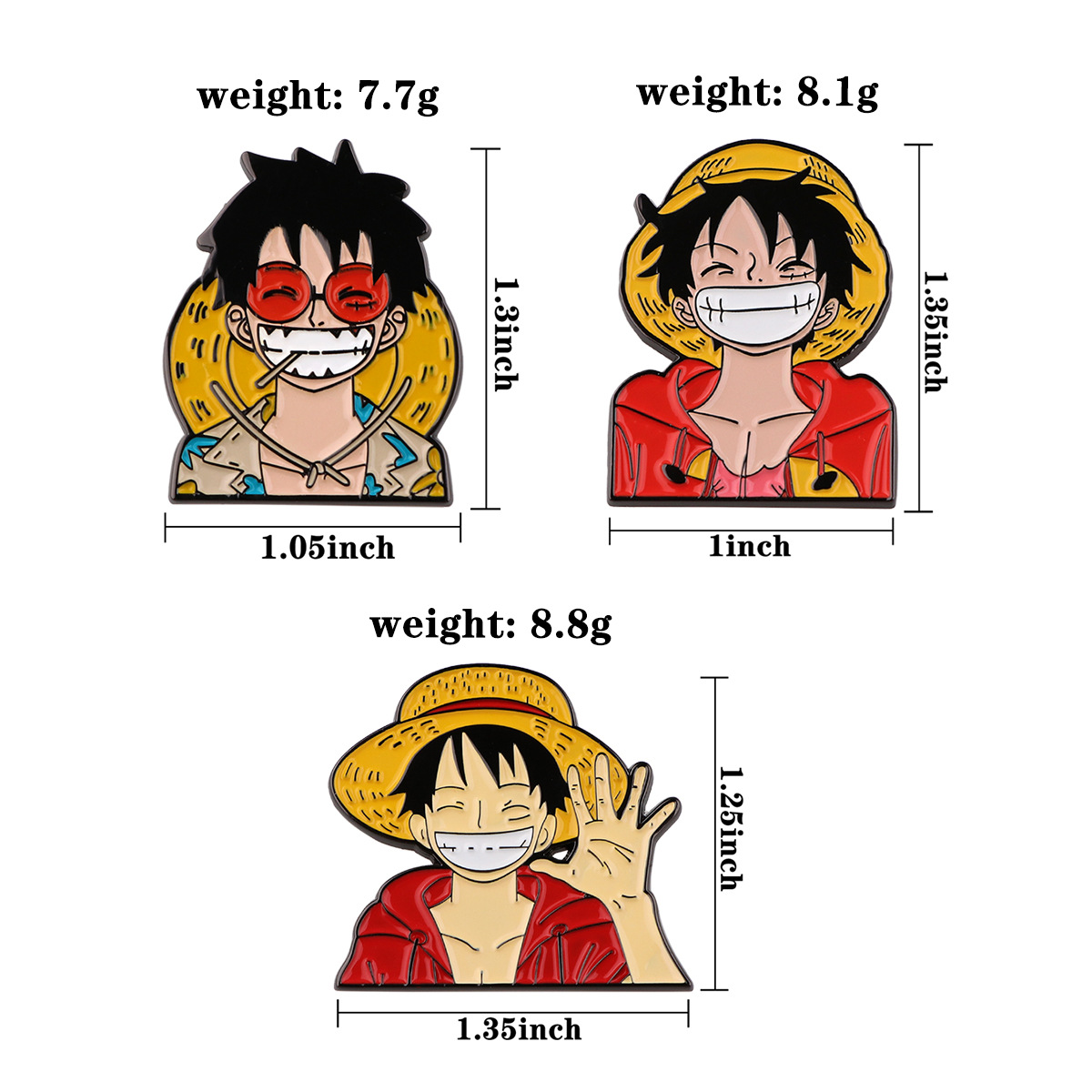 Piratenavontuur Anime Emaille  - Men'S Accessories And Jewelry recensie en prijs