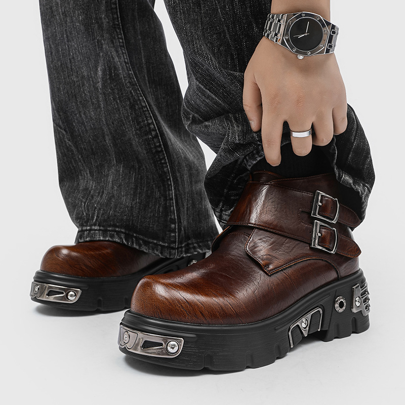 groot formaat herenmode punk g - Men'S Accessories Leather recensie en prijs