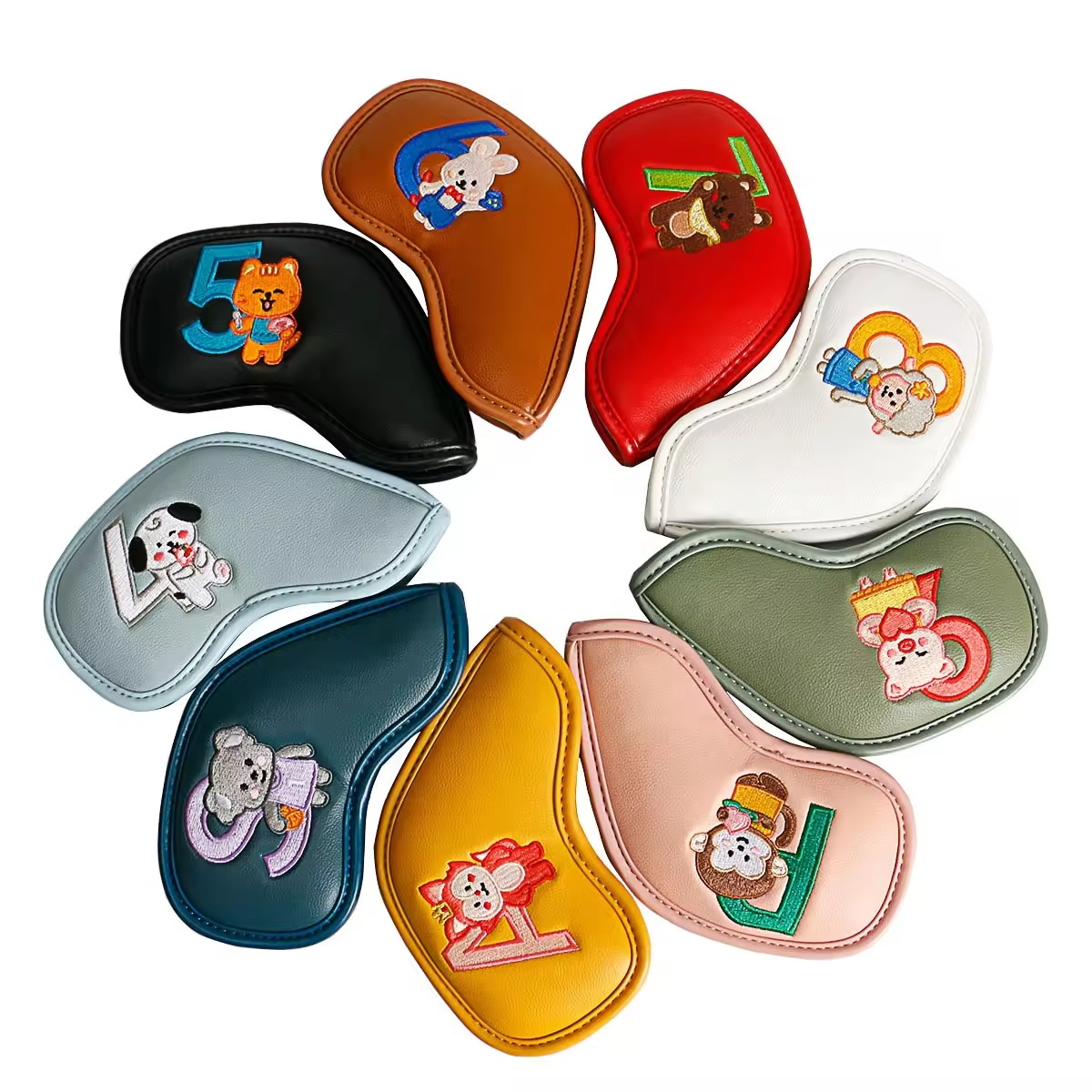9 stuks schattige cartoon dier - Men'S Accessories Leather recensie en prijs