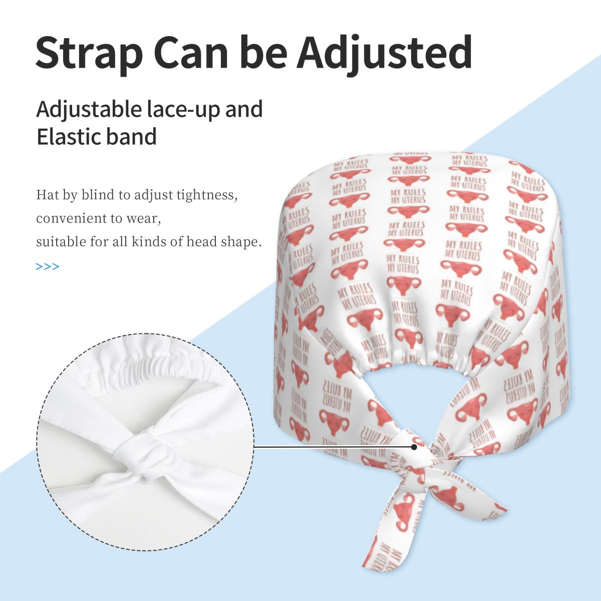 Medische muts Mijn baarmoeder  - Men Accessories Rule recensie en prijs