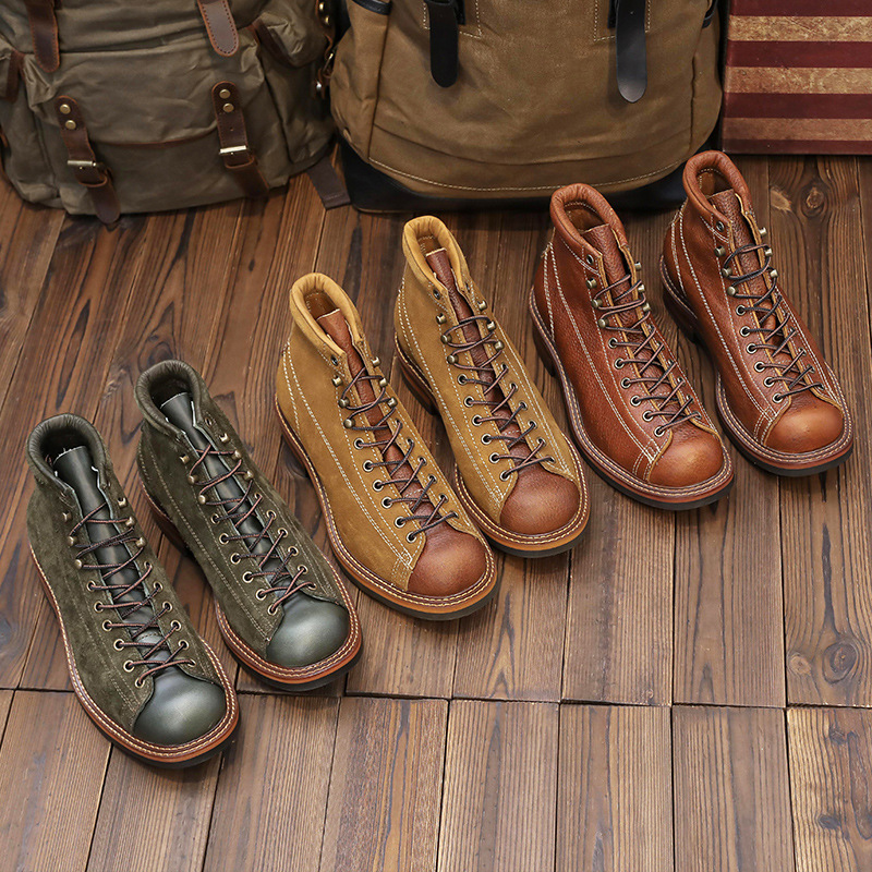 Vintage heren motorlaarzen van - Men'S Accessories Leather recensie en prijs